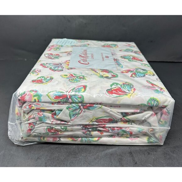 CATH KIDSTON BUTTERFLIES Queen Sheet Set 100% Cotton 200 TC Percale NIB NEW - Picture 4 of 7